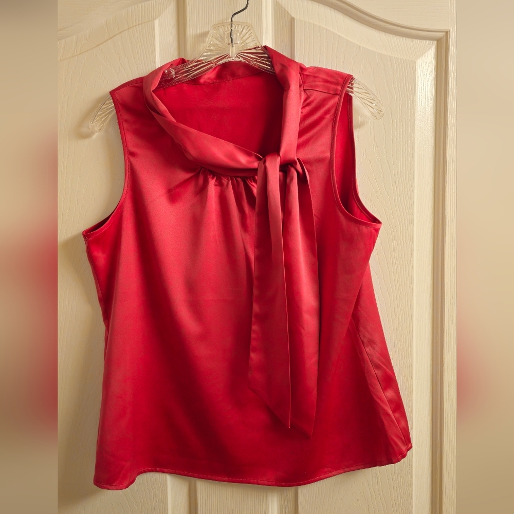 Elegant Fuschia Sleeveless Blouse By Review Australia, AU12